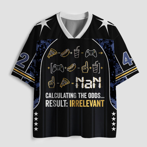 NaN Odds Calculator Edition Geek Mesh Jersey