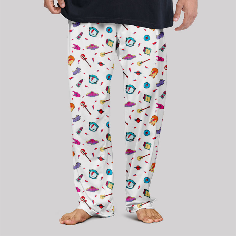 Space Music Geek Loungewear Pants