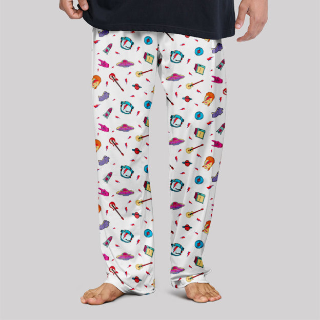 Space Music Geek Loungewear Pants