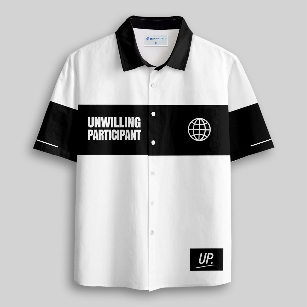 Unwilling Participant Button Up Pocket Shirt