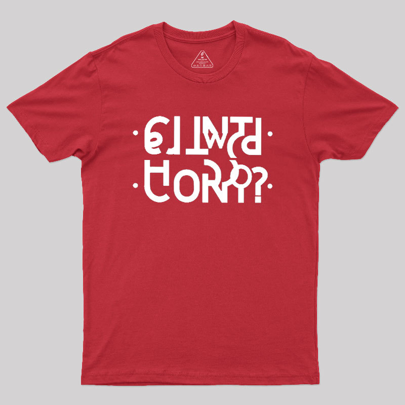 Secret Message Geek T-Shirt