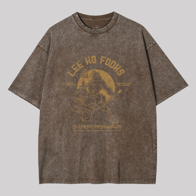 Lee Ho Fooks Vintage Geek Washed T-shirt