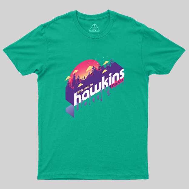 Sunset Hawkins Geek T-Shirt