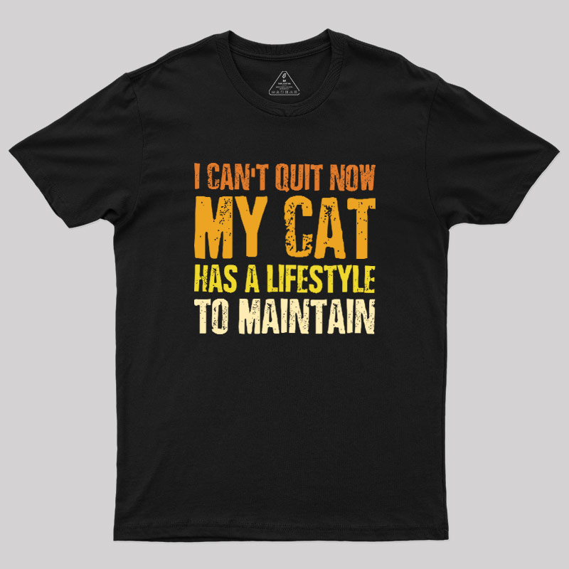 Cat Economy Geek T-Shirt