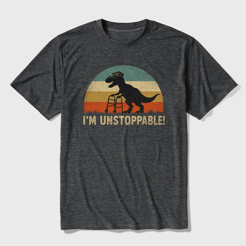 I'm Unstoppable Ultra Soft Heather Tee