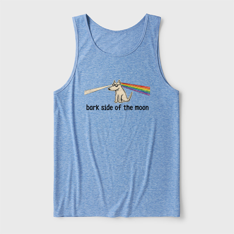Back Side Of The Moon Ultra Soft Heather Tank
