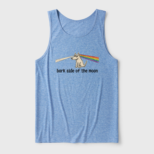 Back Side Of The Moon Ultra Soft Heather Tank