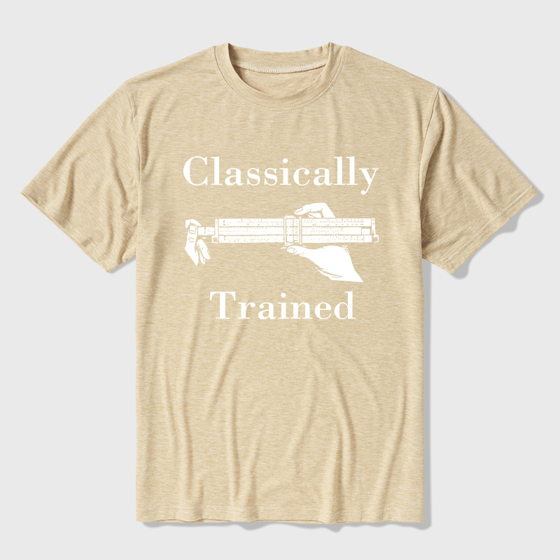 Slide Rule Classically Trained Ultra Soft Heather Tees