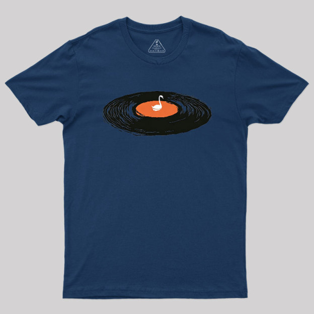 Swan Lake Vinyl Record Visual Geek T-Shirt