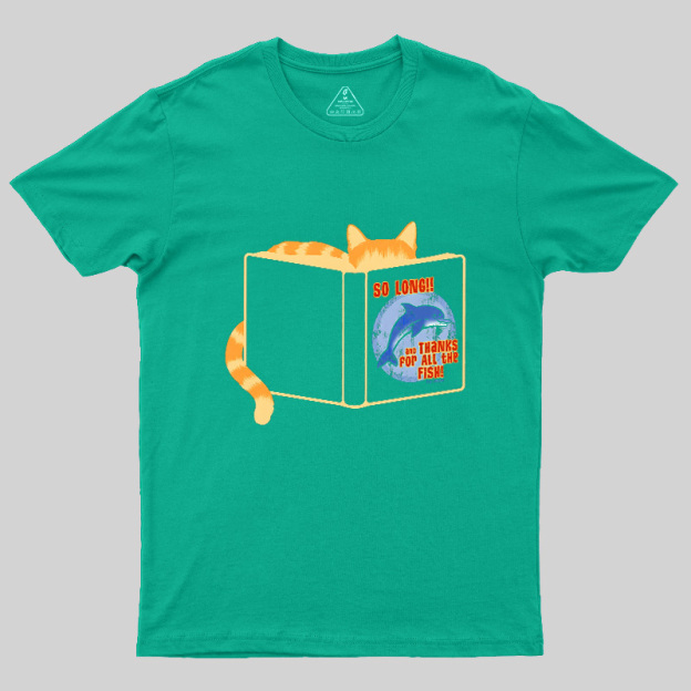 Cat Thanks For The Fish Geek T-Shirt