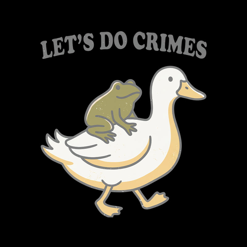 Let's Do Crime Geek T-Shirt