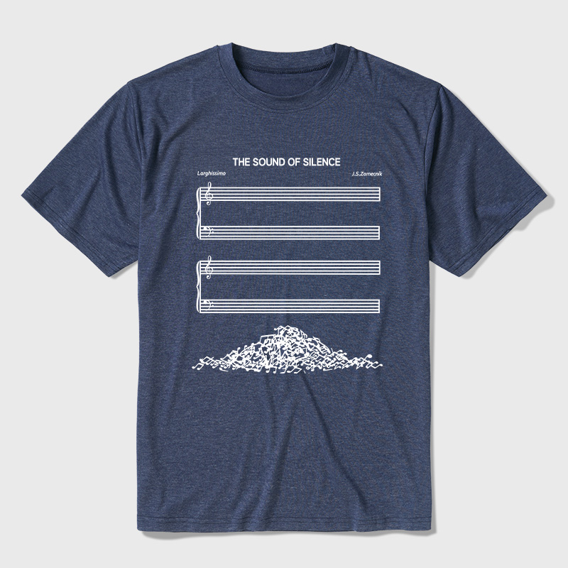 The Sound Of Silence music sheets Ultra Soft Heather Tees