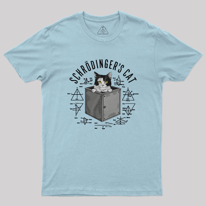 Schrodinger Cat Formulas Geek T-Shirt