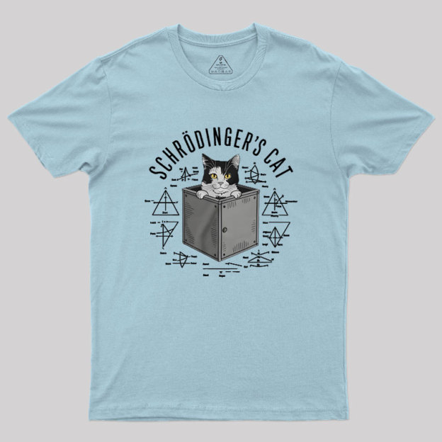 Schrodinger Cat Formulas Geek T-Shirt
