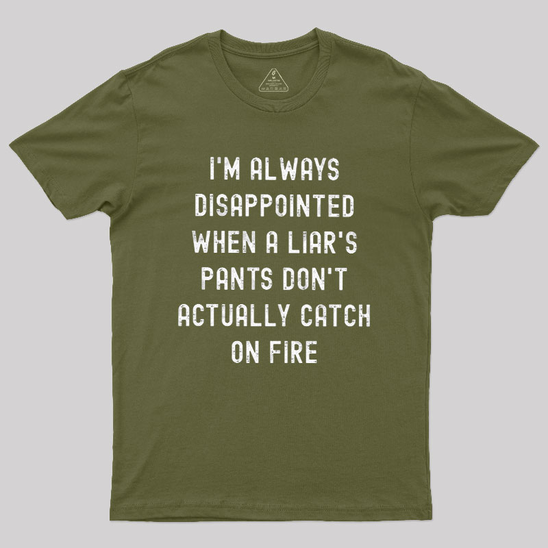 Always Disappointed Geek T-Shirt