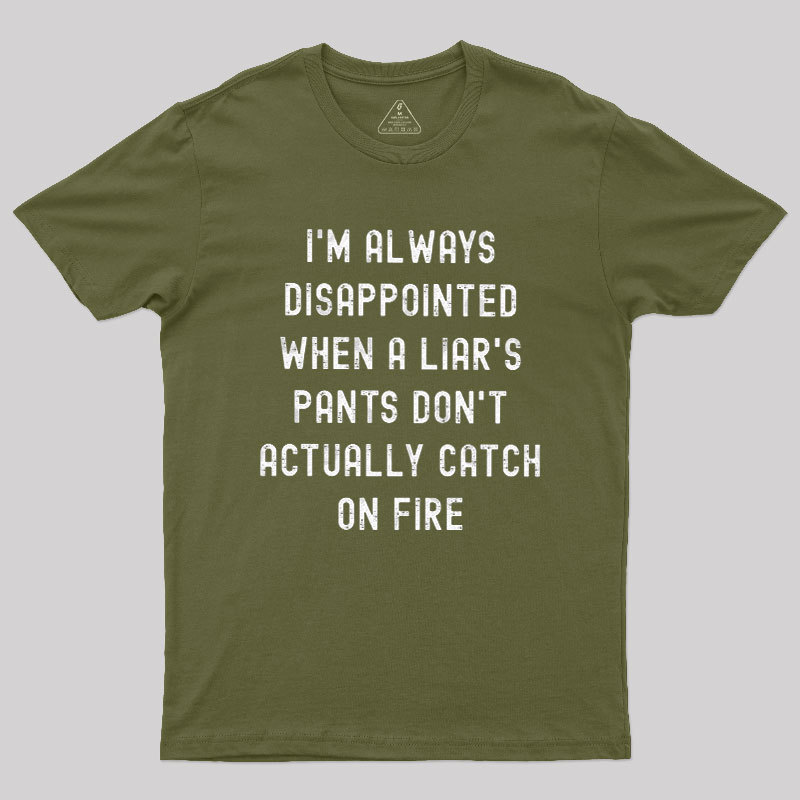 Always Disappointed Geek T-Shirt