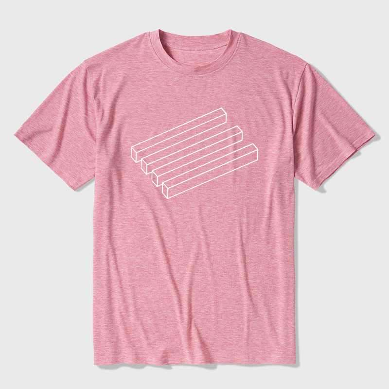 Optical Illusion Ultra Soft Heather Tees