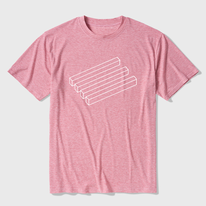 Optical Illusion Ultra Soft Heather Tees