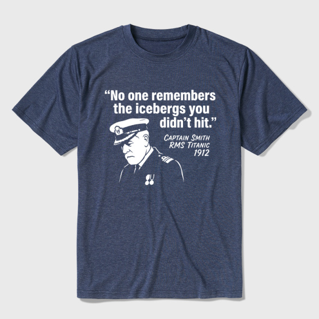 The Unseen Icebergs Ultra Soft Heather Tee