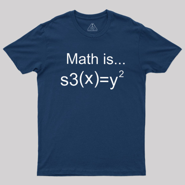 Math is Sexy Geek T-Shirt