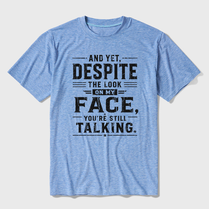 Funny Words Ultra Soft Heather Tee