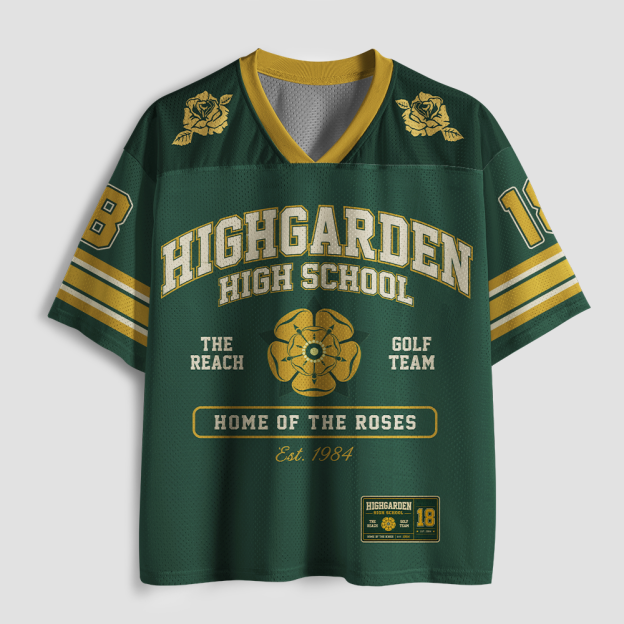 Home Of The Roses Geek Mesh Jersey