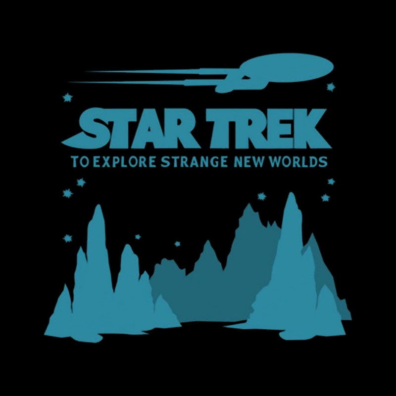 Explore New Worlds Geek T-Shirt