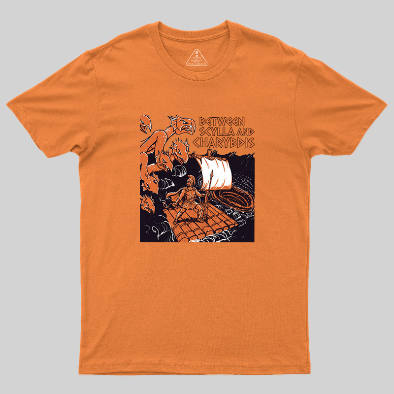 Scylla & Charybdis Greek Myth Graphic Geek T-Shirt