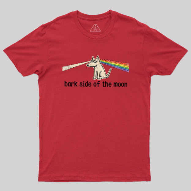 Back Side Of The Moon Geek T-Shirt
