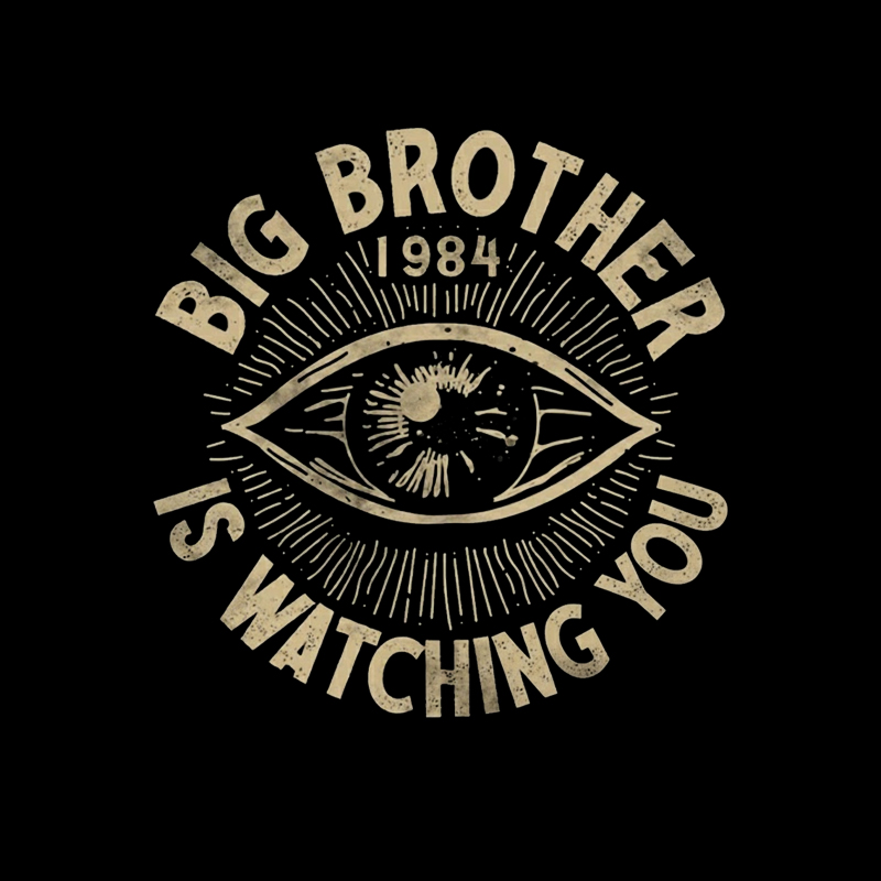 Big Brother Is Watching You Geek T-Shirt