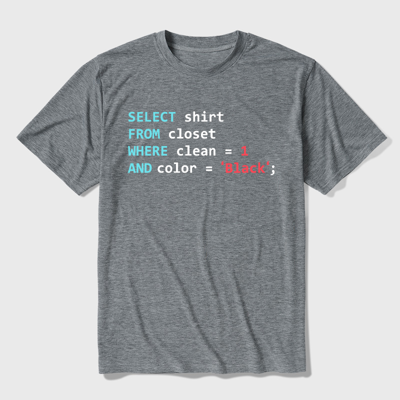 Programmer Database Ultra Soft Heather Tee