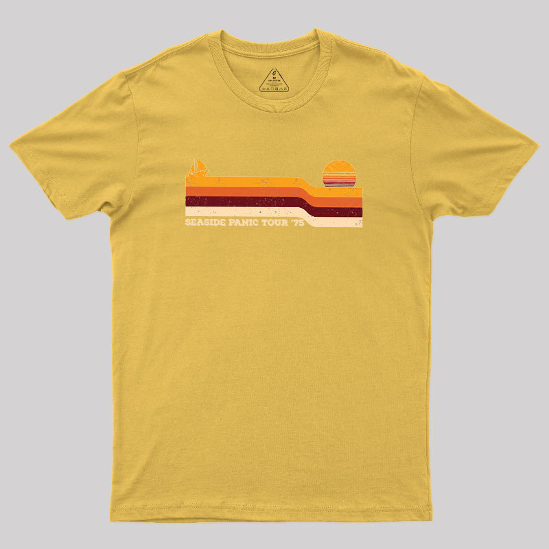 Seaside Panic Tour 75 Geek T-Shirt