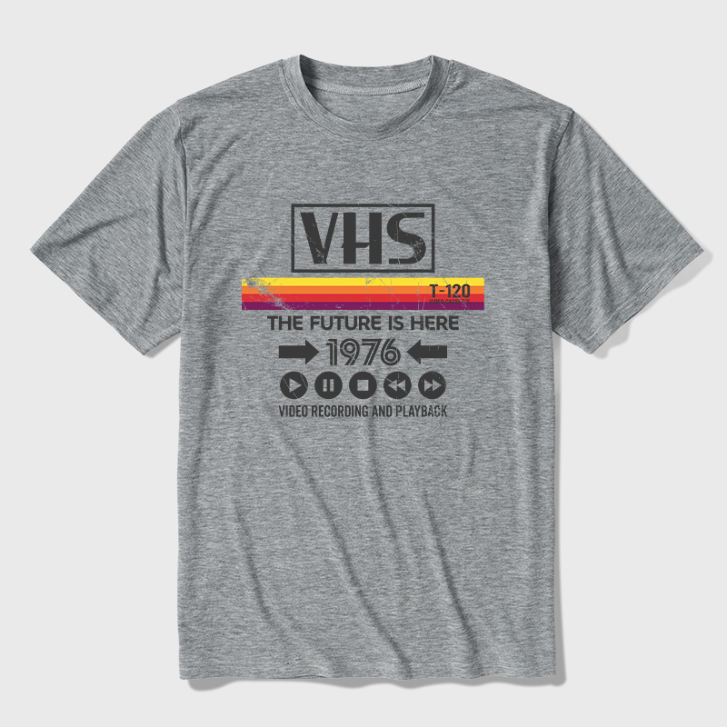 VHS The Future Ultra Soft Heather Tee