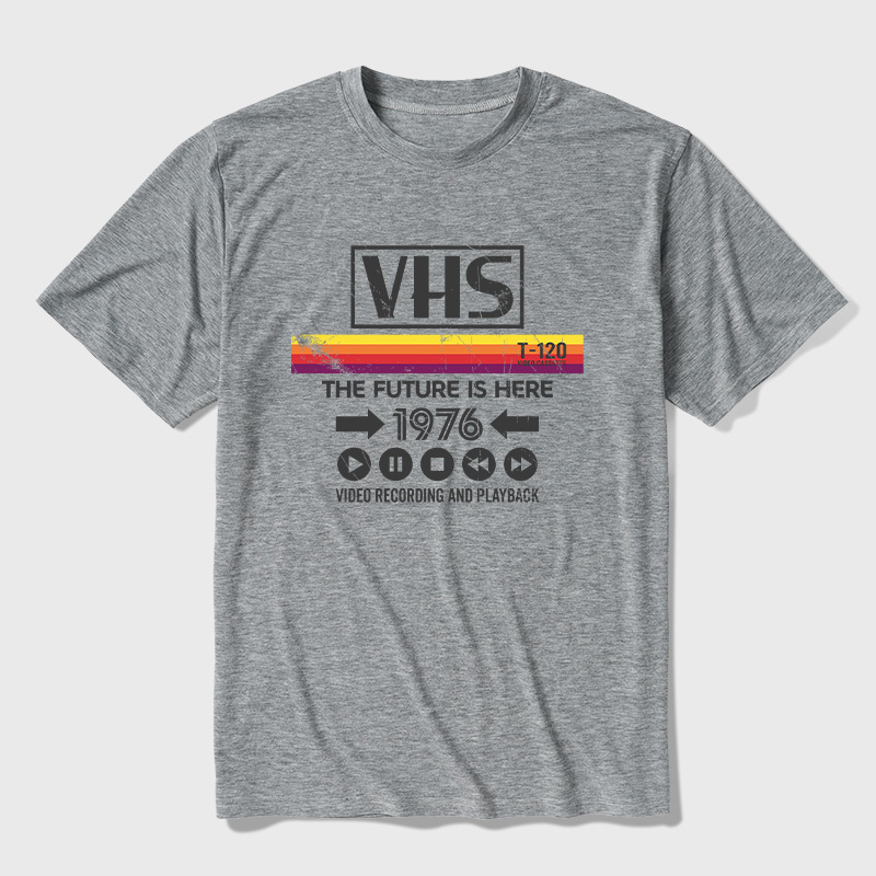 VHS The Future Ultra Soft Heather Tee
