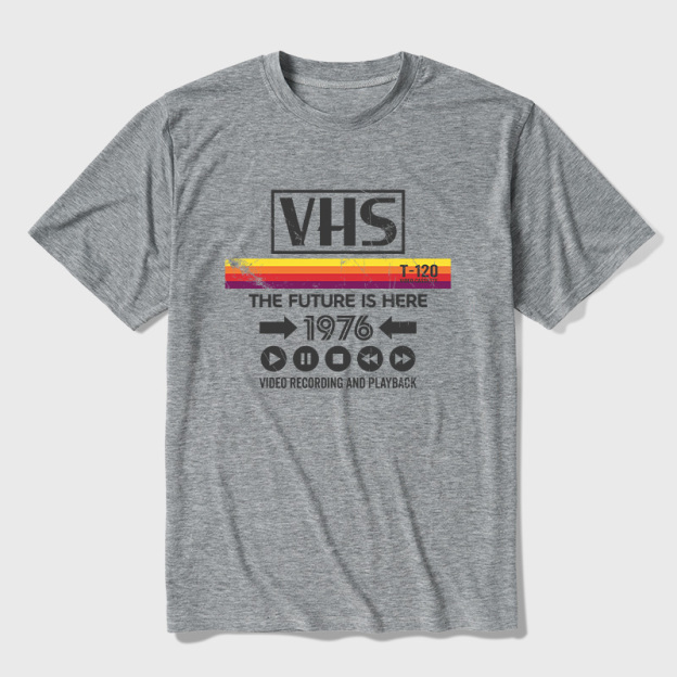 VHS The Future Ultra Soft Heather Tee