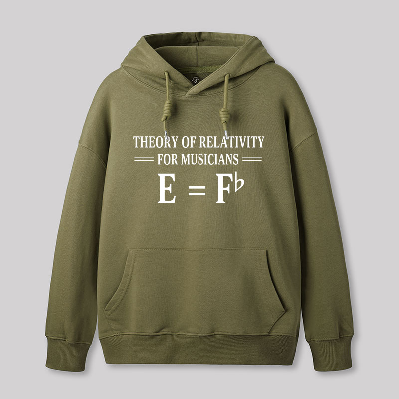 Theory Of Relativity For Musicians Geek Hoodie