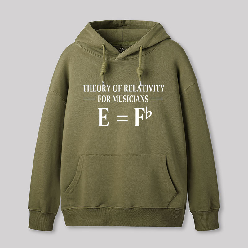 Theory Of Relativity For Musicians Geek Hoodie