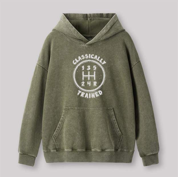 Classically Trained Washed Hoodie