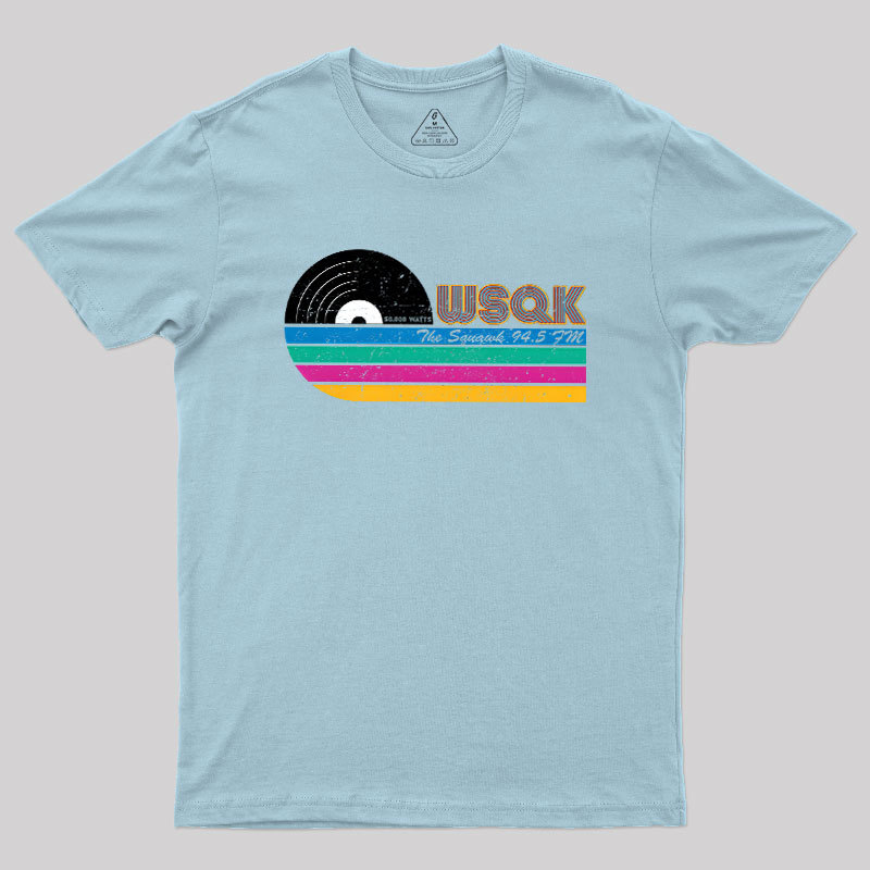 Retro WSQK Geek T-Shirt