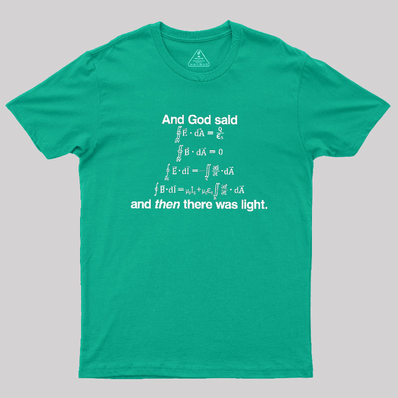 And God Said Geek T-Shirt