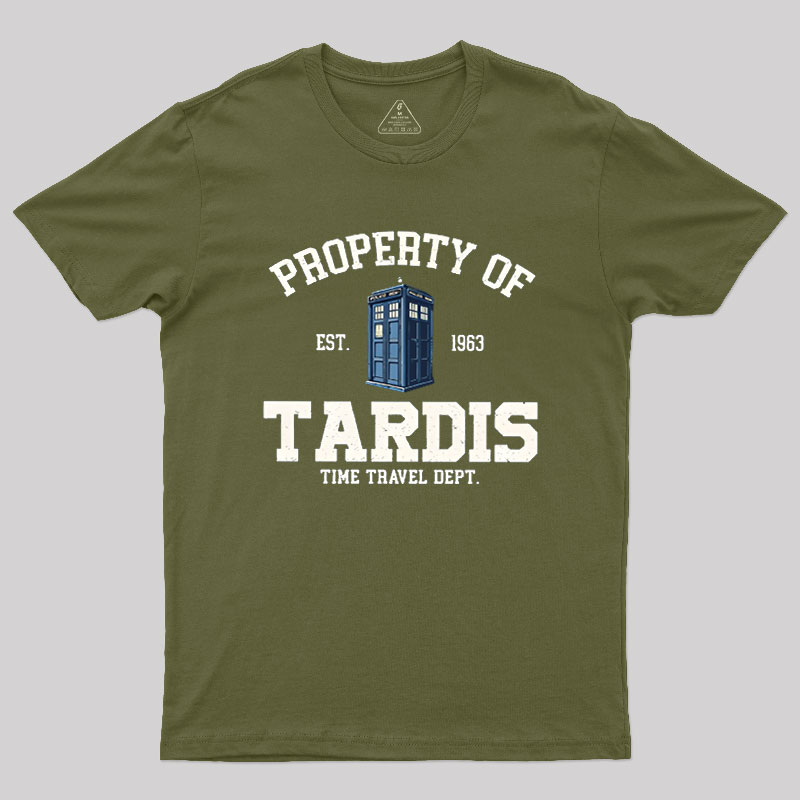 Property of Tardis Geek T-Shirt