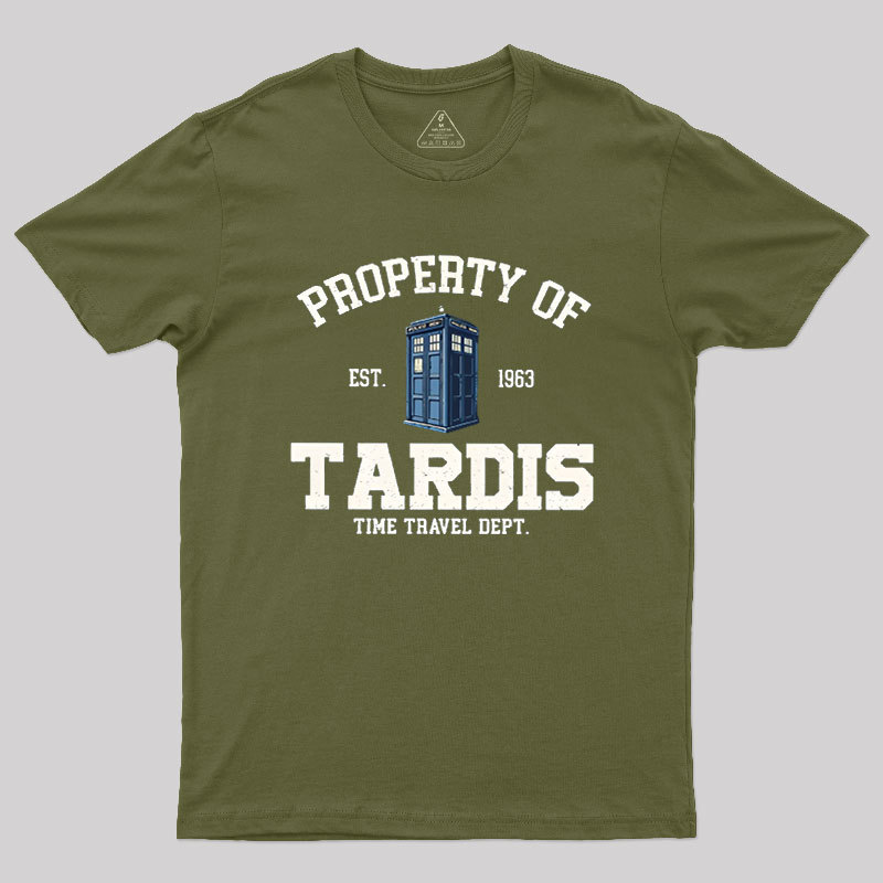 Property of Tardis Geek T-Shirt