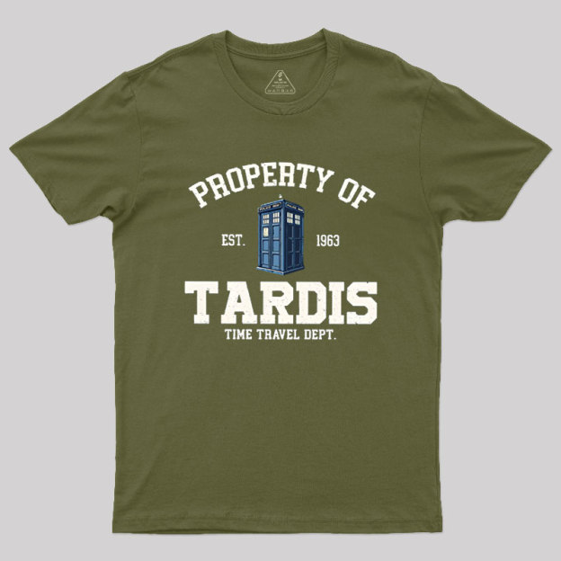Property of Tardis Geek T-Shirt