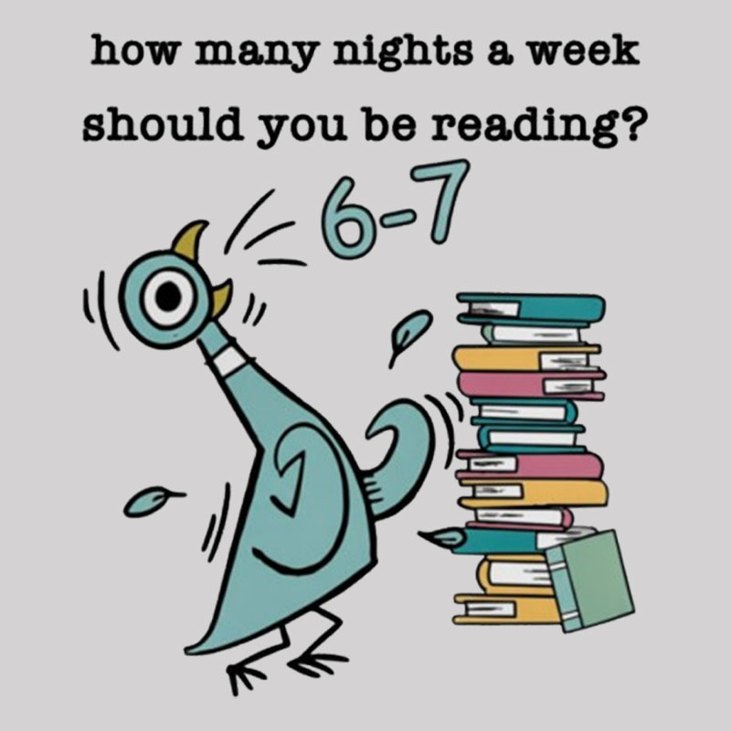 How Many Nights A Week Should You Be Reading Geek T-Shirt