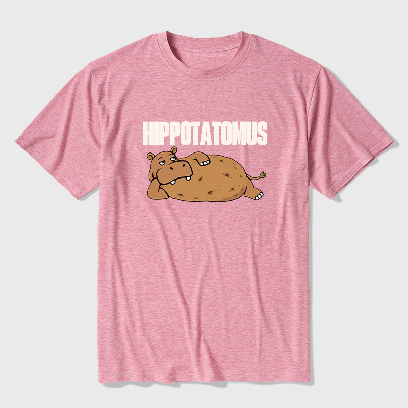 Hippotatomus Ultra Soft Heather Tee