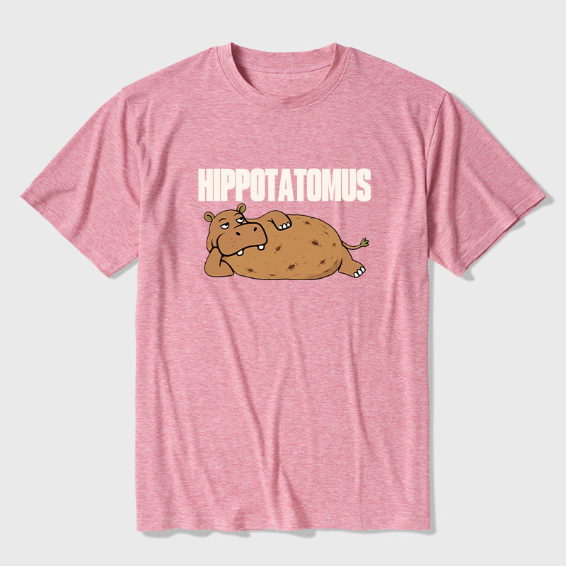 Hippotatomus Ultra Soft Heather Tee