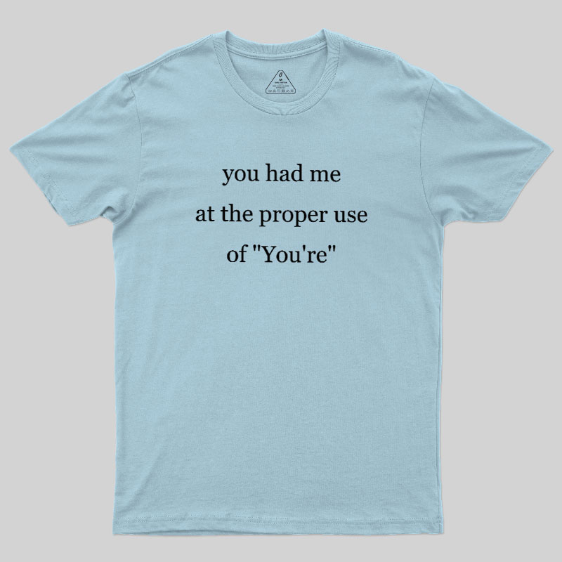 Grammar Lover Geek T-Shirt