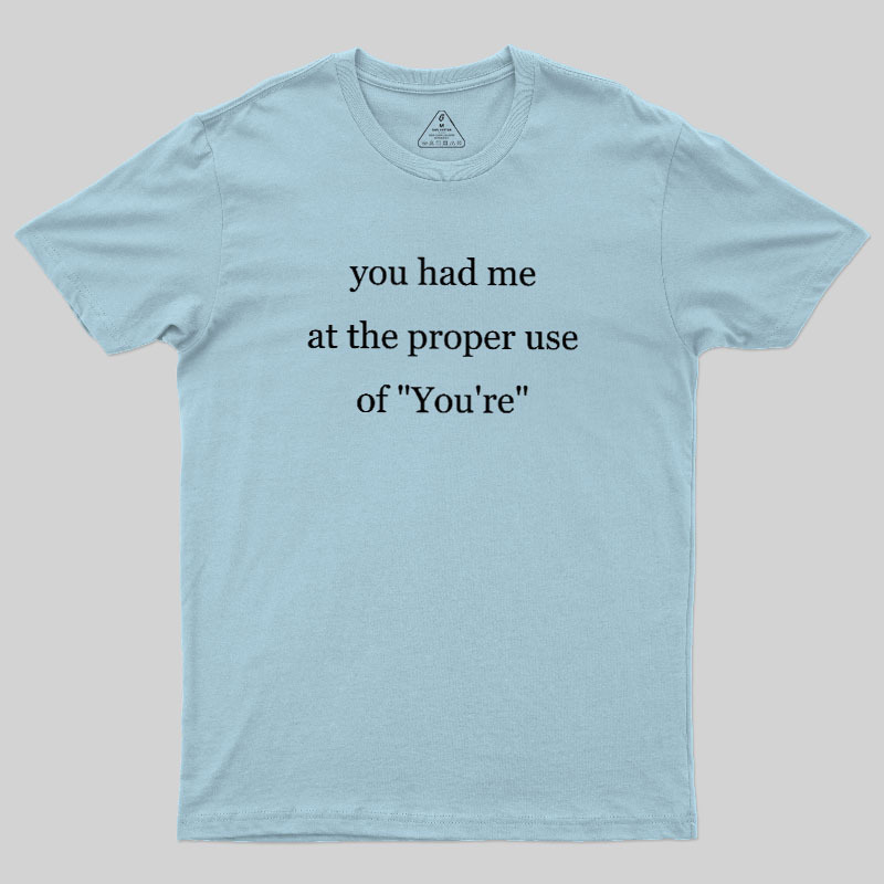 Grammar Lover Geek T-Shirt