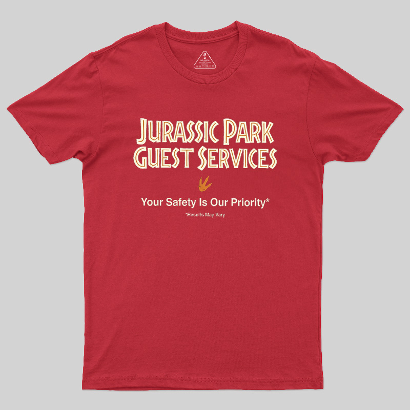 Ancient Reptile Park Guest Service Geek T-Shirt