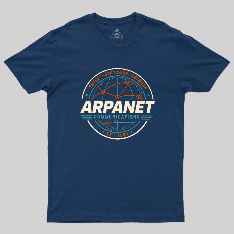 Aged Communications Emblem Geek T-Shirt